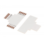 Oem - 12mm 5-Pin T PCB Connector for RGB SMD5050 LED strips - LED connectors - LSC036-CB