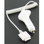 Oem - Car Charger For iPhone 3G/3GS/4 White 00347 - Auto charger - 00347