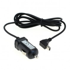 Car charger Mini-USB 1A right-angled plug