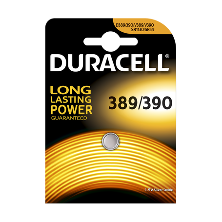 Duracell - Duracell Watch Battery 389-390 / G10 / SR1130W 1.5V 85mA - Button cells - BS200-CB