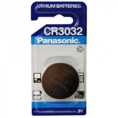 Panasonic - Panasonic CR3032 500mAh 3V lithium battery - Button cells - BS214-CB