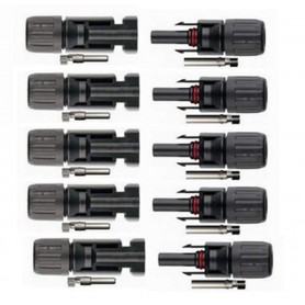 Oem, 5set MC4 DC zonnepaneel connector mannelijk - vrouwelijk 30A 1000V, Solar Kabels, AL289