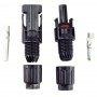 Oem - 5set MC4 DC zonnepaneel connector mannelijk - vrouwelijk 30A 1000V - BOL SPECIAL - AL289