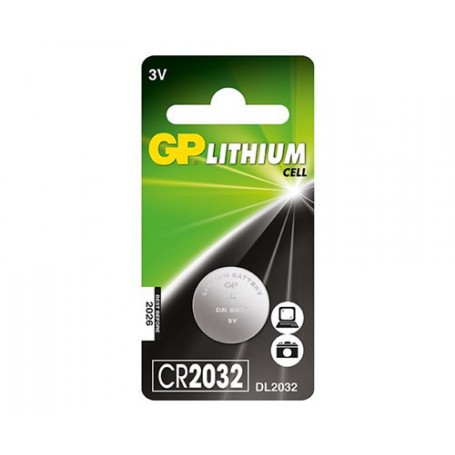 GP - GP CR2032 210mAh 3V Lithium battery - Button cells - BS224-CB