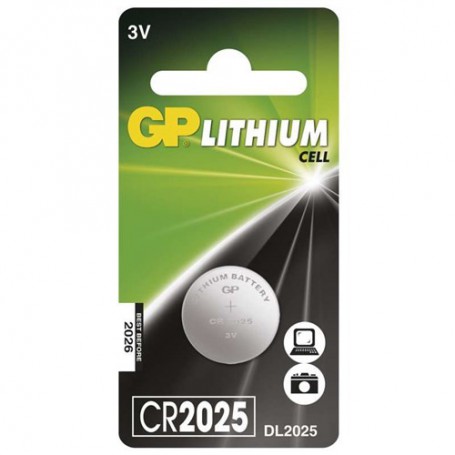 GP - GP CR2025 3v lithium button cell battery - Button cells - BS242-CB