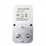 Oem - Digital Wattmeter with LCD Display AC 230V 16A 3680W - Plugs and Adapters - AL1033