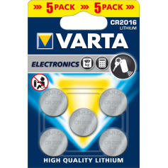 Varta, Varta Battery Professional Electronics CR2016 6016, Button cells, BS257-CB