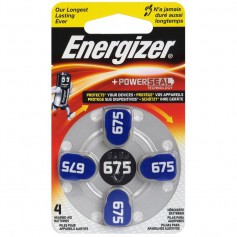 Energizer 675 Hearing Aid Battery 1.4V