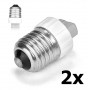 Oem, E27 to G9 Socket Converter / adapter, Light Fittings, LCA19-CB