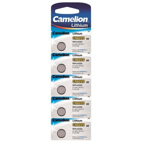 Camelion - Camelion CR1220 3V 40mAh lithium button cell battery - Button cells - BS275-CB