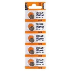 Vinnic, Vinnic CR1220 3V 40mAh lithium button cell battery, Button cells, BL296-CB