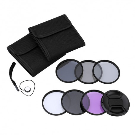Oem - Andoer 77mm UV+CPL+FLD+ND(ND2 ND4 ND8) Photography Filter Kit Set - Photo-video accessories - AL305