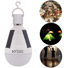 Oem - Waterproof 12W E27 Portable Solar Rechargeable Led Bulb - E27 LED - AL1061