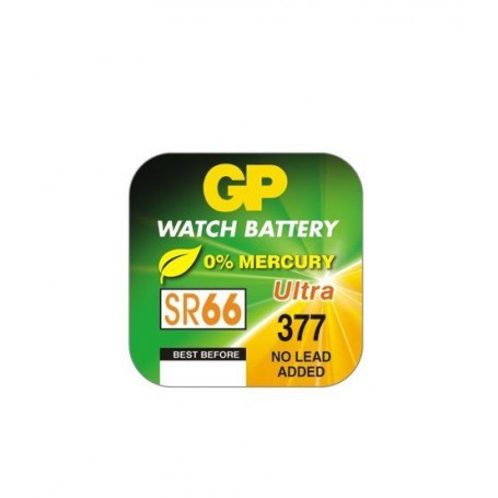 GP - GP 377 / 376 / SR 626 SW / G4 1.55V Alkaline button cell battery - Button cells - BL314-CB