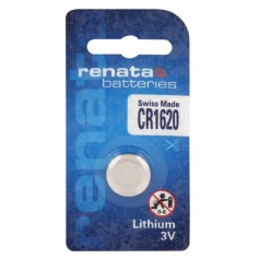 Renata CR1620 lithium button cell battery