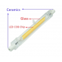 Oem - R7S 5W 78mm Cold White COB LED Lamp - NOT Dimmable - Tube lamps - AL1066-CB