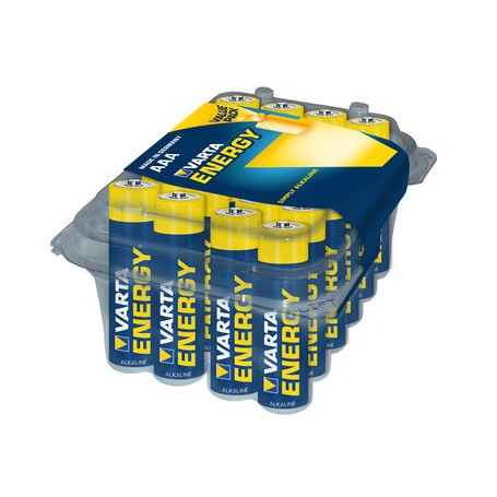 Varta - 24-Pack - AAA R3 Varta Longlife alkaline battery - Size AAA - BS321-CB