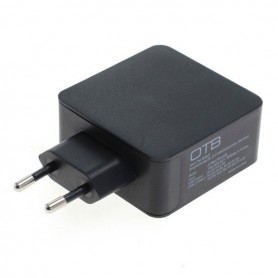 HOCO - Fast Charging USB DUAL (USB-C + USB-A ) with USB-PD - 30W - Ac charger - ON6252