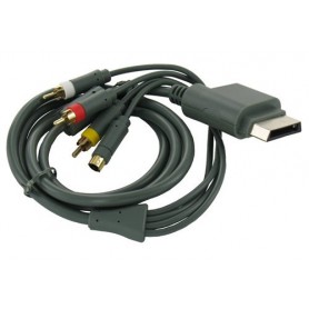 Oem - S-Video AV + RCA (composite) cable for XboX 360 1.8m YGX576 - Xbox 360 cables & batteries - YGX576