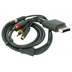 S-Video AV + RCA (composite) cable for XboX 360 1.8m YGX576