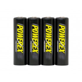 POWEREX, 4x Powerex Precharged AA 2600mAh Rechargeable Batteries NK167, Size AA, NK167