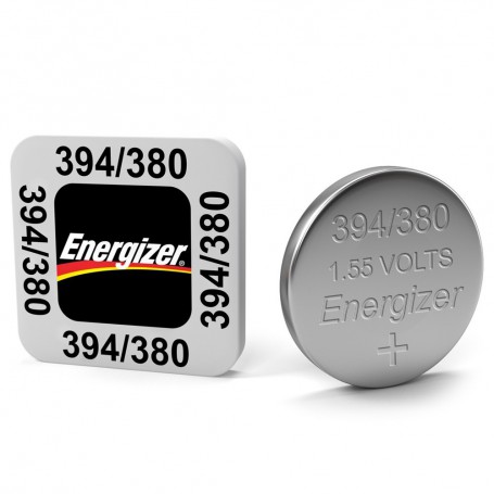 Energizer - Energizer Watch Battery 394 / 380 AG9 SR936SW 60mAh 1.55V - Button cells - BS337-CB