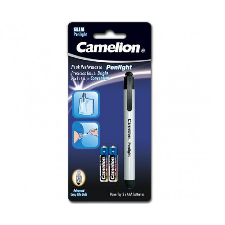 Camelion - Camelion pen lamp including 2x AAA batteries - Flashlights - BS345