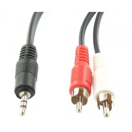 Oem - Tulp - Jack 3,5mm stereo - Audio cables - YAK153-CB