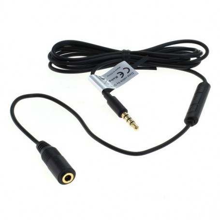 OTB - 3.5mm audio adapter cable with microphone and volume control - Audio adapters - ON6282