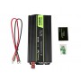Green Cell - 1000W DC 12V la 230V cu USB Convertor Inverter curent - Pure/Full Sine Wave - Invertoare de baterie - GC008