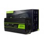 Green Cell, 500W DC 24V a AC 230V Convertidor convertidor de corriente con USB - Pure/Full Sine Wave, Inversores de batería, ...