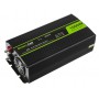 Green Cell - 1000W DC 24V naar AC 230V met USB Stroom Inverter Converter - Pure/Full Sine Wave - Batterij omvormers - GC013