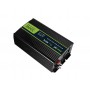 Green Cell, 300W DC 24V a AC 230V Convertidor convertidor de corriente con USB - Pure/Full Sine Wave, Inversores de batería, ...