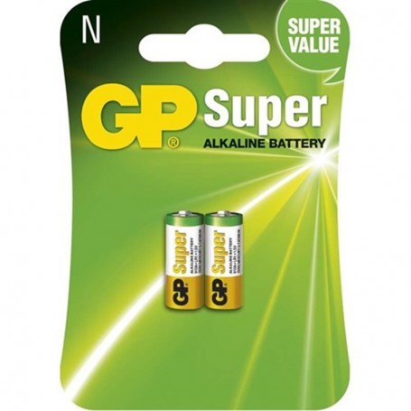 GP - GP Super LR1 / N / E90 / 910A 1.5V Alkaline Battery (Duo Pack) - Other formats - BS365-CB