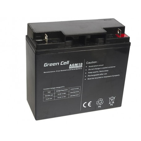 Green Cell - Baterie Green Cell 12V 20Ah (11mm) 20000mAh AGM VRLA -  - GC040