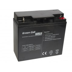 Green Cell 12V 20Ah (11mm) 20000mAh AGM accu