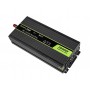 Green Cell, 2000W DC 12V a AC 230V Convertidor convertidor de corriente con USB - Pure/Full Sine Wave, Inversores de batería,...