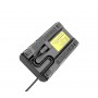 NITECORE - Nitecore USN4 Pro double USB charger for Sony NP-FZ100 batteries - Sony photo-video chargers - MF009
