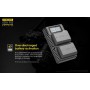 NITECORE - Nitecore USN4 Pro double USB charger for Sony NP-FZ100 batteries - Sony photo-video chargers - MF009