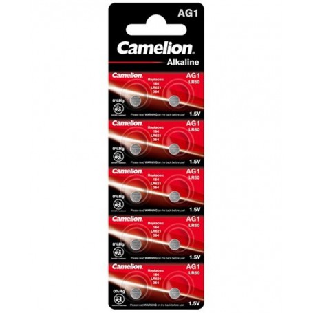 Camelion - Camelion AG1 LR60 SR60 /364 1.5V Watch Battery - Button cells - BS386-CB
