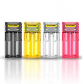NITECORE, NITECORE Q2 2-Bay 2A Quick Battery Charger for Li-ion IMR, Battery chargers, NK472-CB