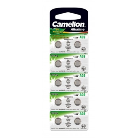 Camelion, Camelion Watch Battery 394 / 380 AG9 SR936SW 60mAh 1.55V, Button cells, BS389-CB