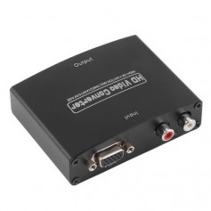 Oem - VGA to HDMI HD VGA R/L Audio Converter AL085 - VGA adapters - AL085