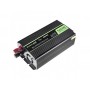 Green Cell - 500W DC 12V to AC 230V with USB Current Inverter Converter - Battery inverters - GC065