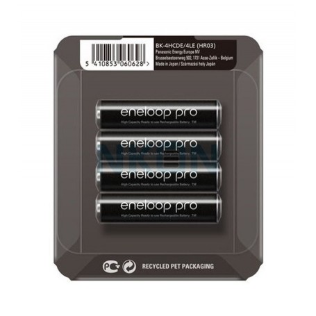 Eneloop, AAA Rechargeable Panasonic eneloop PRO Sliding Box Battery, Size AAA, NK438-CB