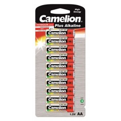Camelion, 10-Pack Camelion Plus LR6 / AA / R6 / MN 1500 1.5V Alkaline battery, Size AA, BS407-CB