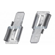 2x Clamp adapter Terminal for lead battery - from 6.35mm to 4.74mm (F2 to F1)