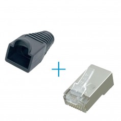 RJ45 Connector Set - plugs and boots