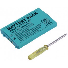 Dolphix, Battery for Nintendo GBA SP (Game Boy Advance SP) BT-GH188 750mAh, Nintendo GBA SP, YGN400