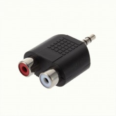 Tulp Jack 3.5mm Adapter Converter Stereo 2x Composite 6043